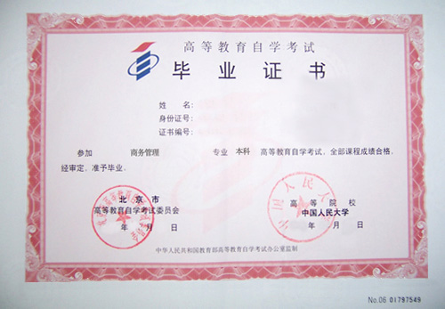 大学毕业证案例